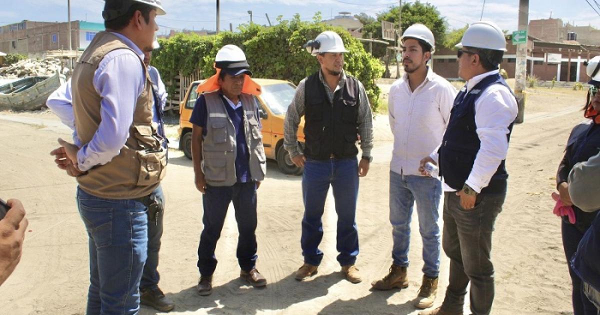 Nuevo Chimbote multan a constructora que ejecuta pistas y veredas en